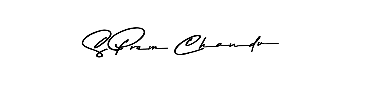 Make a beautiful signature design for name S Prem Chandu. Use this online signature maker to create a handwritten signature for free. S Prem Chandu signature style 9 images and pictures png