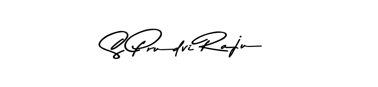 The best way (Asem Kandis PERSONAL USE) to make a short signature is to pick only two or three words in your name. The name S Prudvi Raju include a total of six letters. For converting this name. S Prudvi Raju signature style 9 images and pictures png