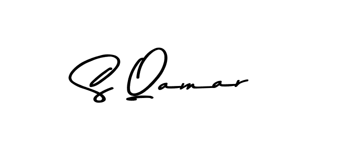 You should practise on your own different ways (Asem Kandis PERSONAL USE) to write your name (S Qamar) in signature. don't let someone else do it for you. S Qamar signature style 9 images and pictures png