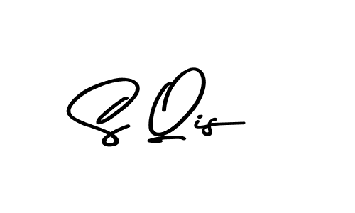 How to make S Qis signature? Asem Kandis PERSONAL USE is a professional autograph style. Create handwritten signature for S Qis name. S Qis signature style 9 images and pictures png