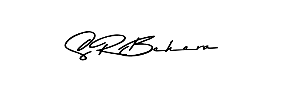 S R Behera stylish signature style. Best Handwritten Sign (Asem Kandis PERSONAL USE) for my name. Handwritten Signature Collection Ideas for my name S R Behera. S R Behera signature style 9 images and pictures png