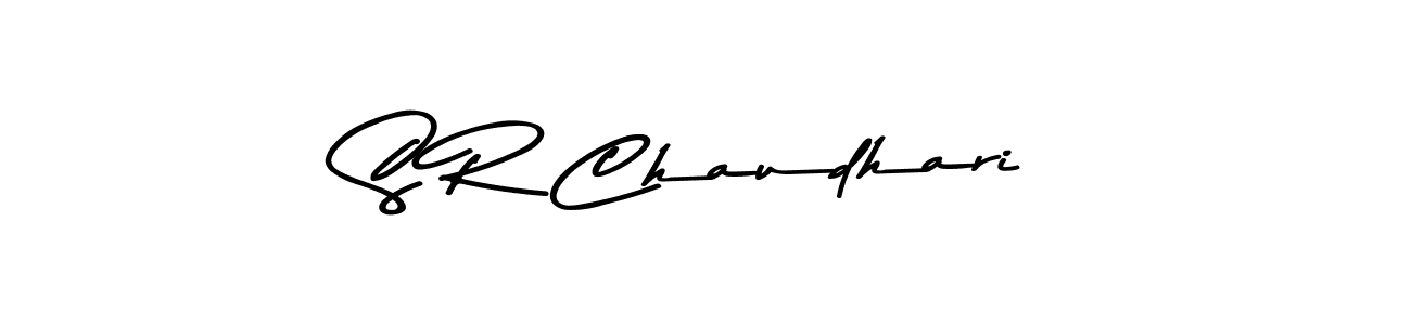 How to make S R Chaudhari signature? Asem Kandis PERSONAL USE is a professional autograph style. Create handwritten signature for S R Chaudhari name. S R Chaudhari signature style 9 images and pictures png