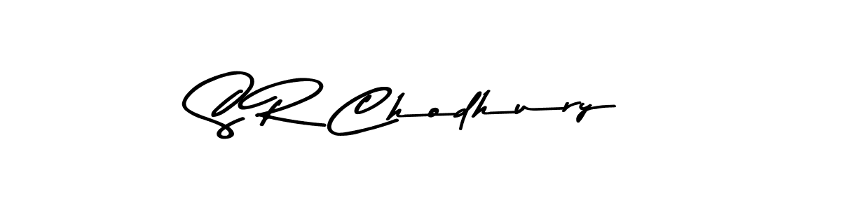 Use a signature maker to create a handwritten signature online. With this signature software, you can design (Asem Kandis PERSONAL USE) your own signature for name S R Chodhury. S R Chodhury signature style 9 images and pictures png