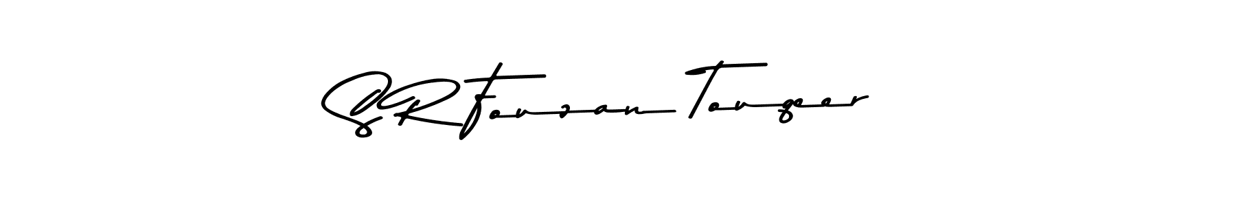 Check out images of Autograph of S R Fouzan Touqeer name. Actor S R Fouzan Touqeer Signature Style. Asem Kandis PERSONAL USE is a professional sign style online. S R Fouzan Touqeer signature style 9 images and pictures png