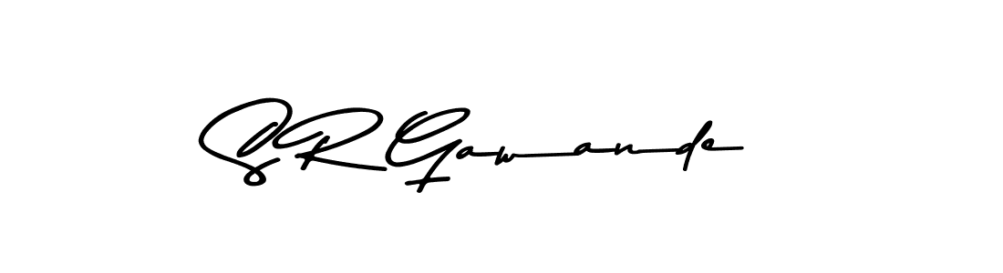 This is the best signature style for the S R Gawande name. Also you like these signature font (Asem Kandis PERSONAL USE). Mix name signature. S R Gawande signature style 9 images and pictures png