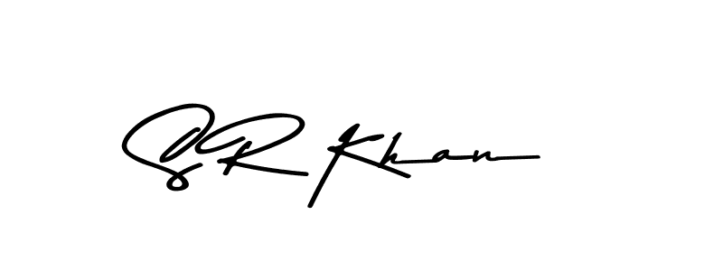 You should practise on your own different ways (Asem Kandis PERSONAL USE) to write your name (S R Khan) in signature. don't let someone else do it for you. S R Khan signature style 9 images and pictures png