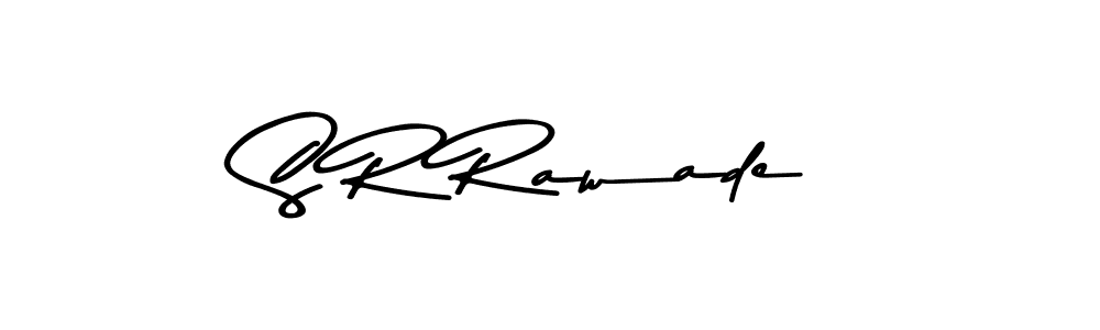 Design your own signature with our free online signature maker. With this signature software, you can create a handwritten (Asem Kandis PERSONAL USE) signature for name S R Rawade. S R Rawade signature style 9 images and pictures png