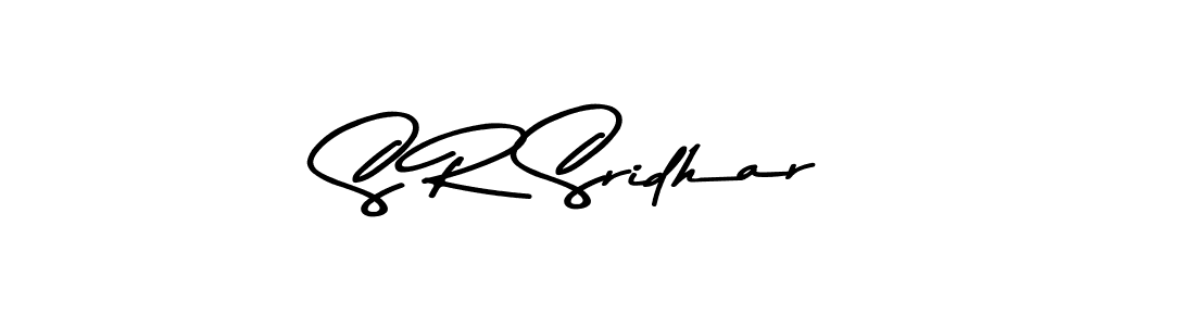 Use a signature maker to create a handwritten signature online. With this signature software, you can design (Asem Kandis PERSONAL USE) your own signature for name S R Sridhar. S R Sridhar signature style 9 images and pictures png