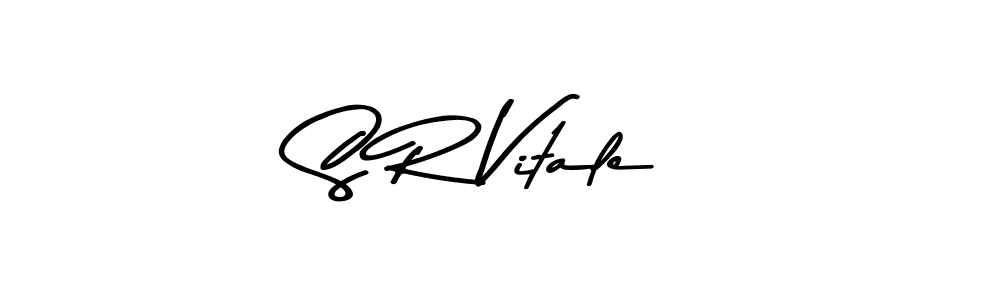 Design your own signature with our free online signature maker. With this signature software, you can create a handwritten (Asem Kandis PERSONAL USE) signature for name S R Vitale. S R Vitale signature style 9 images and pictures png