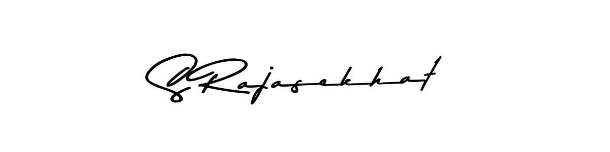 You should practise on your own different ways (Asem Kandis PERSONAL USE) to write your name (S Rajasekhat) in signature. don't let someone else do it for you. S Rajasekhat signature style 9 images and pictures png