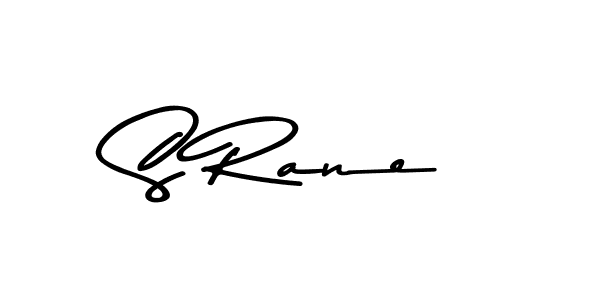 Create a beautiful signature design for name S Rane. With this signature (Asem Kandis PERSONAL USE) fonts, you can make a handwritten signature for free. S Rane signature style 9 images and pictures png