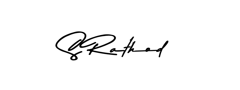 S Rathod stylish signature style. Best Handwritten Sign (Asem Kandis PERSONAL USE) for my name. Handwritten Signature Collection Ideas for my name S Rathod. S Rathod signature style 9 images and pictures png