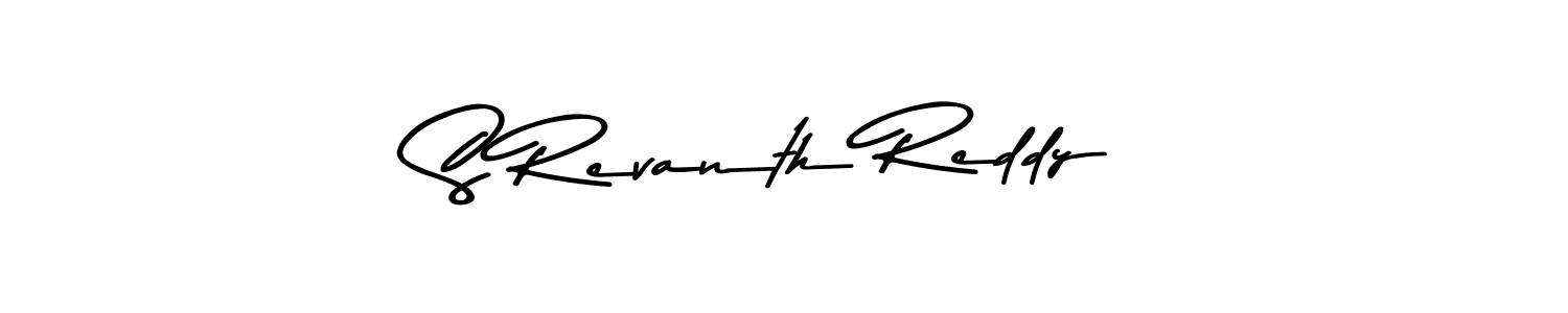 if you are searching for the best signature style for your name S Revanth Reddy. so please give up your signature search. here we have designed multiple signature styles  using Asem Kandis PERSONAL USE. S Revanth Reddy signature style 9 images and pictures png