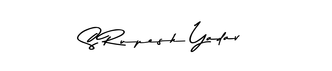 Asem Kandis PERSONAL USE is a professional signature style that is perfect for those who want to add a touch of class to their signature. It is also a great choice for those who want to make their signature more unique. Get S Rupesh Yadav name to fancy signature for free. S Rupesh Yadav signature style 9 images and pictures png