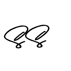 The best way (Asem Kandis PERSONAL USE) to make a short signature is to pick only two or three words in your name. The name S S include a total of six letters. For converting this name. S S signature style 9 images and pictures png