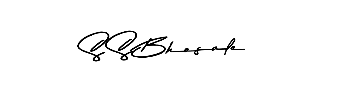 Use a signature maker to create a handwritten signature online. With this signature software, you can design (Asem Kandis PERSONAL USE) your own signature for name S S Bhosale. S S Bhosale signature style 9 images and pictures png