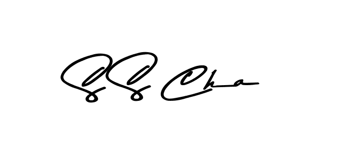 This is the best signature style for the S S Cha name. Also you like these signature font (Asem Kandis PERSONAL USE). Mix name signature. S S Cha signature style 9 images and pictures png