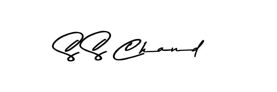 Create a beautiful signature design for name S S Chand. With this signature (Asem Kandis PERSONAL USE) fonts, you can make a handwritten signature for free. S S Chand signature style 9 images and pictures png