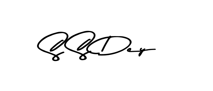 You should practise on your own different ways (Asem Kandis PERSONAL USE) to write your name (S S Dey) in signature. don't let someone else do it for you. S S Dey signature style 9 images and pictures png