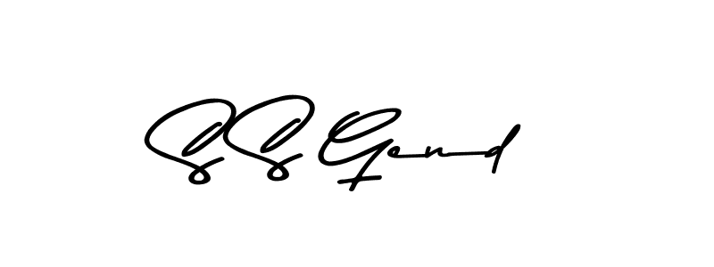 Make a beautiful signature design for name S S Gend. Use this online signature maker to create a handwritten signature for free. S S Gend signature style 9 images and pictures png