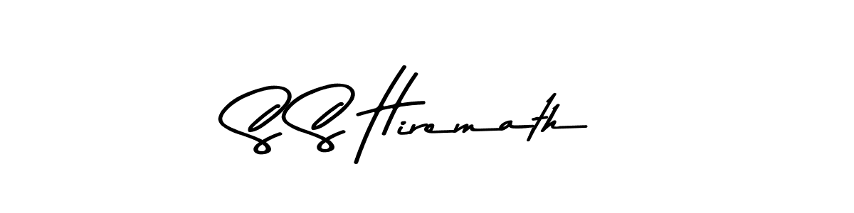 You should practise on your own different ways (Asem Kandis PERSONAL USE) to write your name (S S Hiremath) in signature. don't let someone else do it for you. S S Hiremath signature style 9 images and pictures png