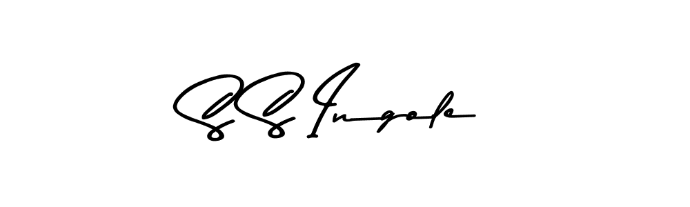 Use a signature maker to create a handwritten signature online. With this signature software, you can design (Asem Kandis PERSONAL USE) your own signature for name S S Ingole. S S Ingole signature style 9 images and pictures png