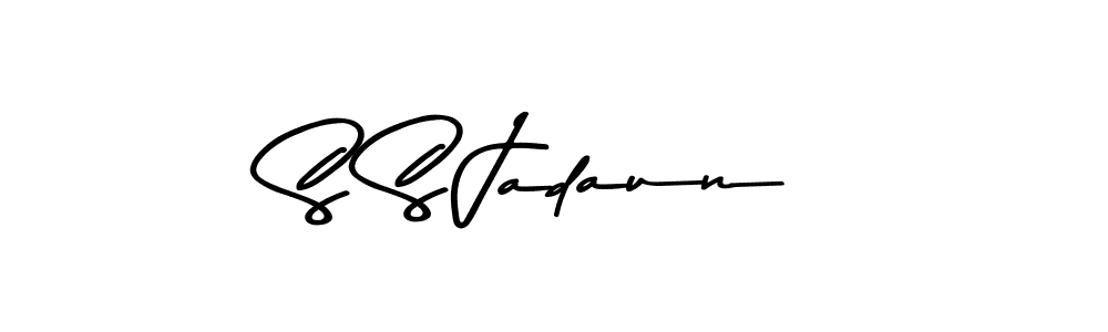 This is the best signature style for the S S Jadaun name. Also you like these signature font (Asem Kandis PERSONAL USE). Mix name signature. S S Jadaun signature style 9 images and pictures png