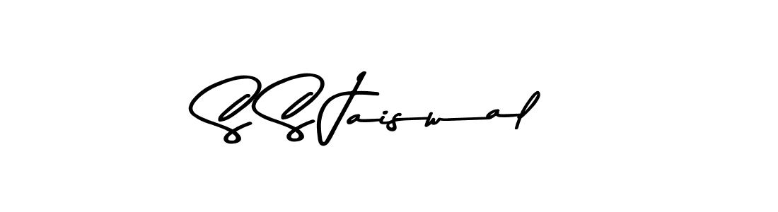 The best way (Asem Kandis PERSONAL USE) to make a short signature is to pick only two or three words in your name. The name S S Jaiswal include a total of six letters. For converting this name. S S Jaiswal signature style 9 images and pictures png