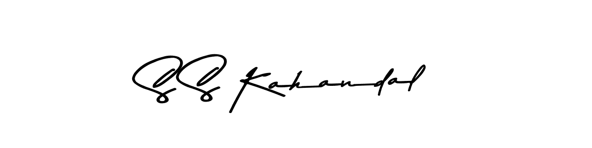 Asem Kandis PERSONAL USE is a professional signature style that is perfect for those who want to add a touch of class to their signature. It is also a great choice for those who want to make their signature more unique. Get S S Kahandal name to fancy signature for free. S S Kahandal signature style 9 images and pictures png