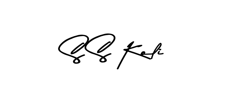 if you are searching for the best signature style for your name S S Koli. so please give up your signature search. here we have designed multiple signature styles  using Asem Kandis PERSONAL USE. S S Koli signature style 9 images and pictures png