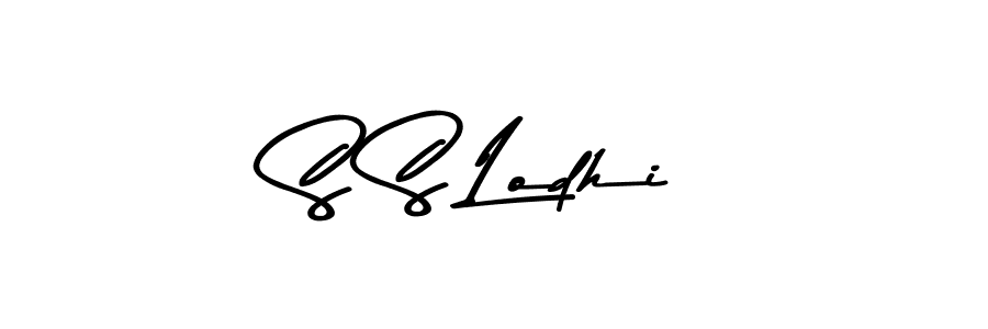 Also You can easily find your signature by using the search form. We will create S S Lodhi name handwritten signature images for you free of cost using Asem Kandis PERSONAL USE sign style. S S Lodhi signature style 9 images and pictures png
