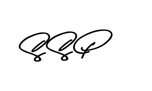 How to make S S P name signature. Use Asem Kandis PERSONAL USE style for creating short signs online. This is the latest handwritten sign. S S P signature style 9 images and pictures png