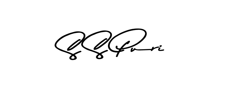 S S Puri stylish signature style. Best Handwritten Sign (Asem Kandis PERSONAL USE) for my name. Handwritten Signature Collection Ideas for my name S S Puri. S S Puri signature style 9 images and pictures png