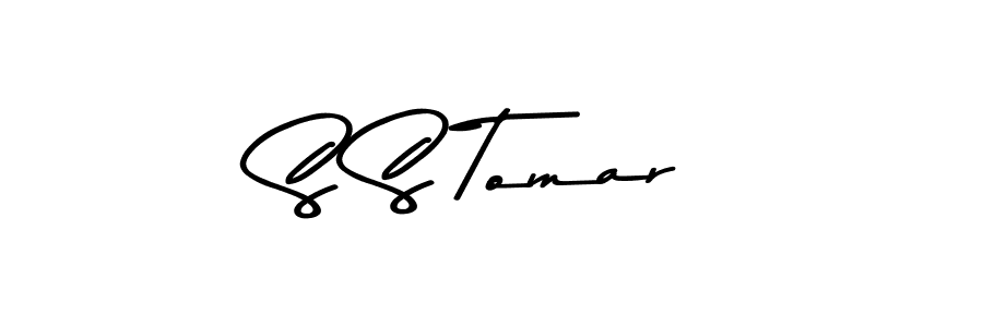 Design your own signature with our free online signature maker. With this signature software, you can create a handwritten (Asem Kandis PERSONAL USE) signature for name S S Tomar. S S Tomar signature style 9 images and pictures png