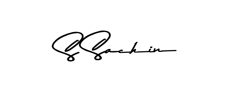 How to Draw S Sachin signature style? Asem Kandis PERSONAL USE is a latest design signature styles for name S Sachin. S Sachin signature style 9 images and pictures png
