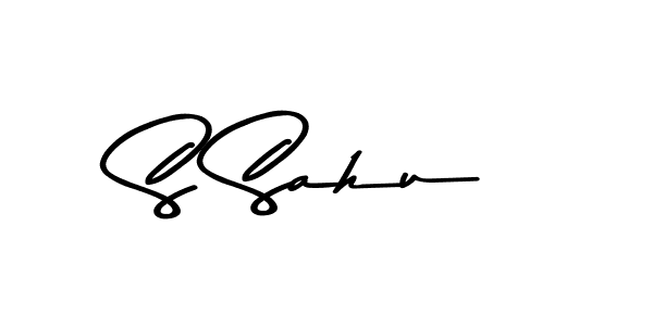S Sahu stylish signature style. Best Handwritten Sign (Asem Kandis PERSONAL USE) for my name. Handwritten Signature Collection Ideas for my name S Sahu. S Sahu signature style 9 images and pictures png