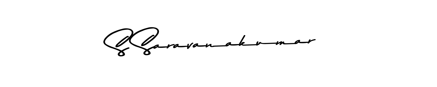 This is the best signature style for the S Saravanakumar name. Also you like these signature font (Asem Kandis PERSONAL USE). Mix name signature. S Saravanakumar signature style 9 images and pictures png
