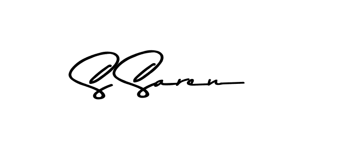 if you are searching for the best signature style for your name S Saren. so please give up your signature search. here we have designed multiple signature styles  using Asem Kandis PERSONAL USE. S Saren signature style 9 images and pictures png