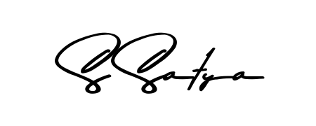 How to make S Satya signature? Asem Kandis PERSONAL USE is a professional autograph style. Create handwritten signature for S Satya name. S Satya signature style 9 images and pictures png