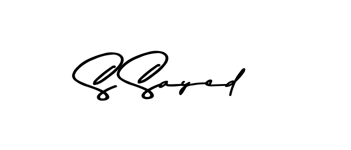 Also we have S Sayed name is the best signature style. Create professional handwritten signature collection using Asem Kandis PERSONAL USE autograph style. S Sayed signature style 9 images and pictures png