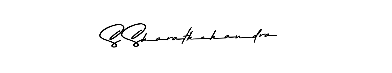 Design your own signature with our free online signature maker. With this signature software, you can create a handwritten (Asem Kandis PERSONAL USE) signature for name S Sharathchandra. S Sharathchandra signature style 9 images and pictures png