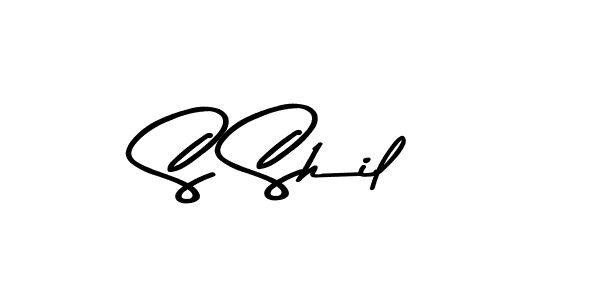 Asem Kandis PERSONAL USE is a professional signature style that is perfect for those who want to add a touch of class to their signature. It is also a great choice for those who want to make their signature more unique. Get S Shil name to fancy signature for free. S Shil signature style 9 images and pictures png