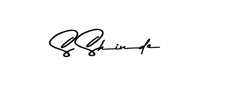 S Shinde stylish signature style. Best Handwritten Sign (Asem Kandis PERSONAL USE) for my name. Handwritten Signature Collection Ideas for my name S Shinde. S Shinde signature style 9 images and pictures png