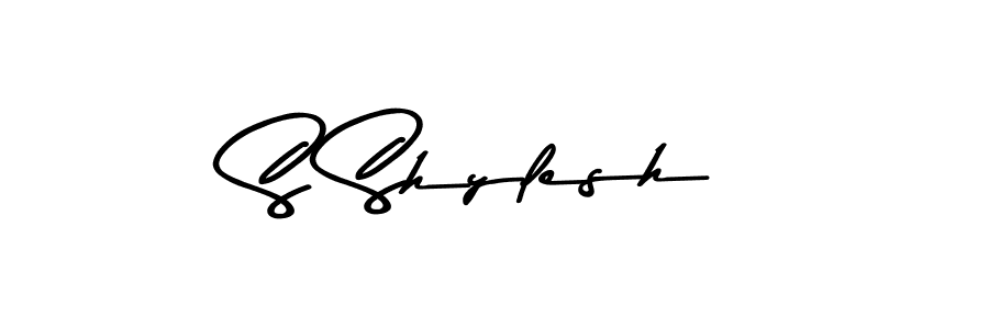 How to Draw S Shylesh signature style? Asem Kandis PERSONAL USE is a latest design signature styles for name S Shylesh. S Shylesh signature style 9 images and pictures png