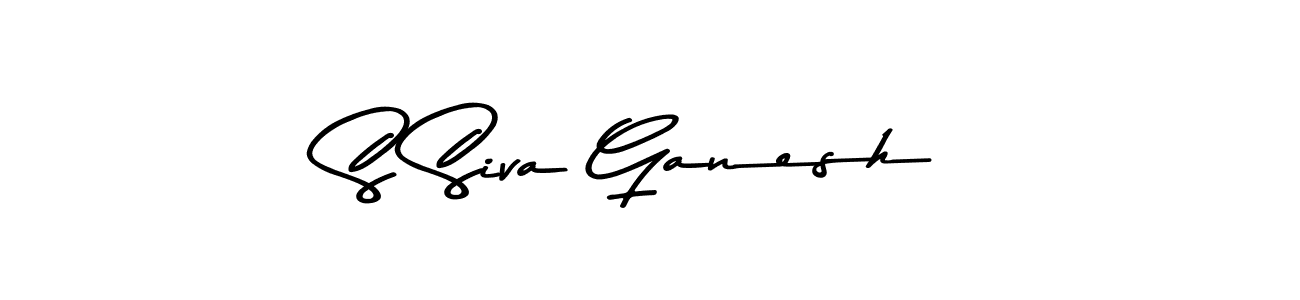 The best way (Asem Kandis PERSONAL USE) to make a short signature is to pick only two or three words in your name. The name S Siva Ganesh include a total of six letters. For converting this name. S Siva Ganesh signature style 9 images and pictures png