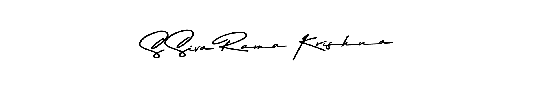 Design your own signature with our free online signature maker. With this signature software, you can create a handwritten (Asem Kandis PERSONAL USE) signature for name S Siva Rama Krishna. S Siva Rama Krishna signature style 9 images and pictures png