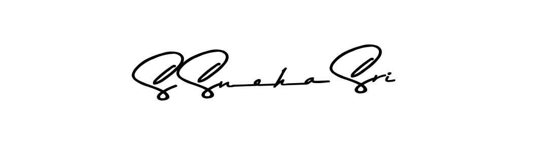 Asem Kandis PERSONAL USE is a professional signature style that is perfect for those who want to add a touch of class to their signature. It is also a great choice for those who want to make their signature more unique. Get S Sneha Sri name to fancy signature for free. S Sneha Sri signature style 9 images and pictures png