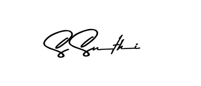 How to Draw S Snthi signature style? Asem Kandis PERSONAL USE is a latest design signature styles for name S Snthi. S Snthi signature style 9 images and pictures png