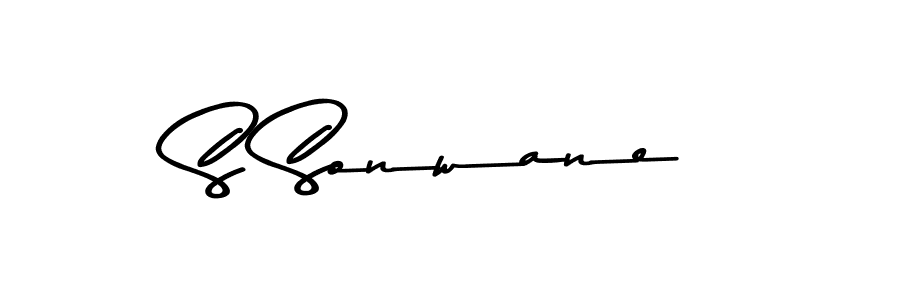 Use a signature maker to create a handwritten signature online. With this signature software, you can design (Asem Kandis PERSONAL USE) your own signature for name S Sonwane. S Sonwane signature style 9 images and pictures png