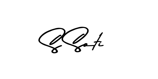 Also we have S Soti name is the best signature style. Create professional handwritten signature collection using Asem Kandis PERSONAL USE autograph style. S Soti signature style 9 images and pictures png
